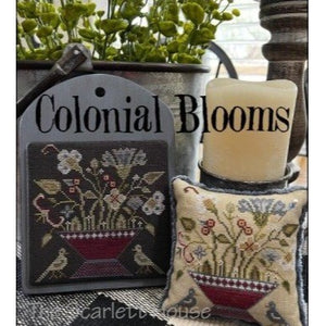 Colonial Blooms Cross Stitch Chart by The Scarlett House