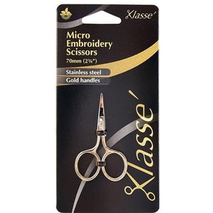 Klasse Scissors Micro Embroidery 2.75"