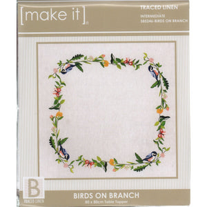 Birds on Branch Table Topper by Make It