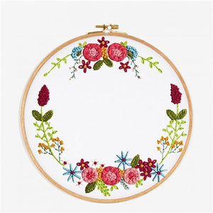 Magical Wreath Perle Effect 3D Embroidery Kit by DMC