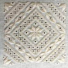 Mini Grace - Ukrainian Whitework Square by Terri Bay Needlework Designs