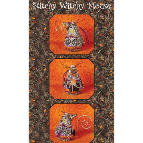 Stitchy Witchy Mouse Limited Edition Ornament by Just Nan