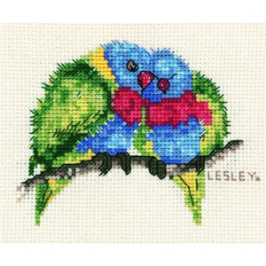 Australiana Rainbow Lorikeet Cross Stitch Kit by DMC