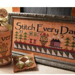 Stitch Every Day Cross Stitch Chart by Hands on Design