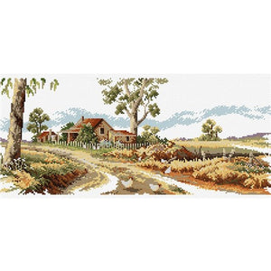 Gum Tree Lane Cross Stitch Chart by Country Threads