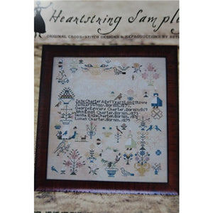 The Dressmaker's Sampler Cross Stitch Chart by Heartstring Samplery