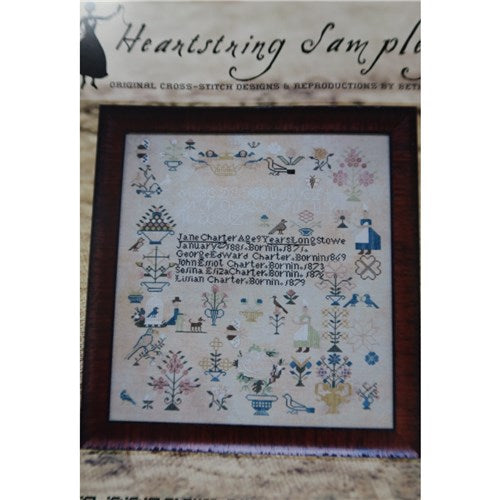 The Dressmaker's Sampler Cross Stitch Chart by Heartstring Samplery ...