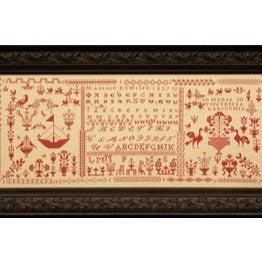 Maria Vincenza Lariccha 1837 by Hands Across the Sea Samplers