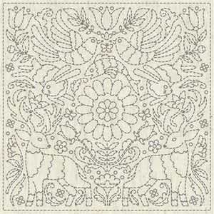 Sashiko Cloth Good News