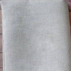 36CT XJudesign Hand Dyed Linen Smoke Fat Half