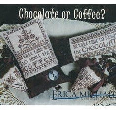 Chocolate or Coffee Cross Stitch Chart by Erica Michaels