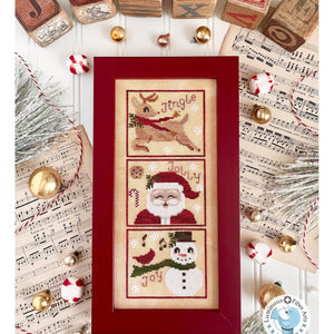 Jingle Jolly Joy Cross Stitch Chart by Luminous Fiber Arts