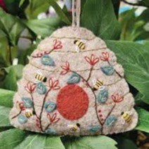 Beehive Felt Craft Mini Kit by Corinne Lapierre