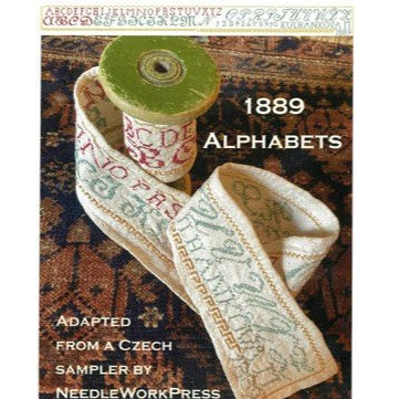 1889 Alphabets Cross Stitch Chart by Needlework Press