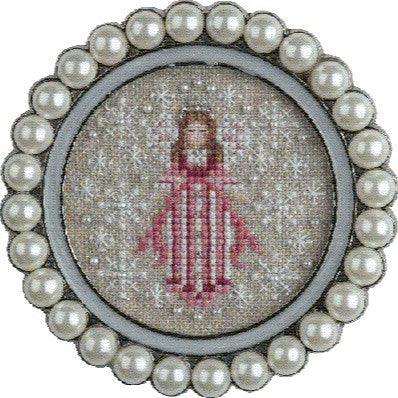 Pearl Angel Christmas Ornament by Just Nan