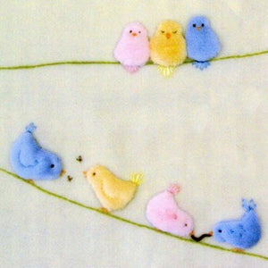 Birds on A Wire by Windflower Embroidery