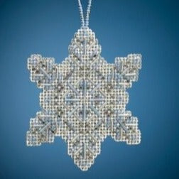 Crystal Snowflake Beaded Ornament MH21-2011 by Mill Hill