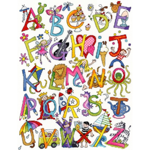 Fun Alphabel Alphabet Fun by Bothy Threads – AllThreads