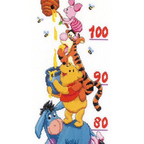 Winnie and Friends Disney Growth Chart by Vervaco - PN-0014848