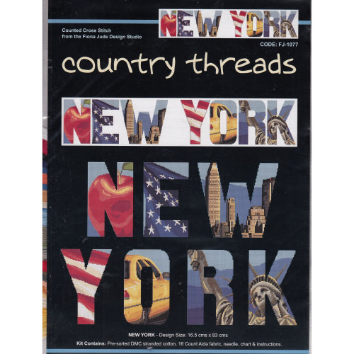New York Cross Stitch by Country Threads