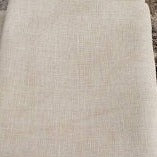 36CT XJudesign Hand Dyed Linen Milk Coffee Fat Half