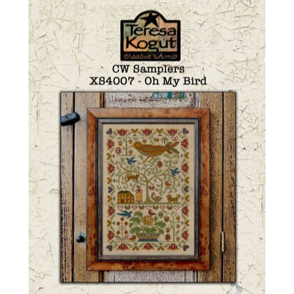 Oh My Bird Sampler Book Cross Stitch Chart by Teresa Kogut