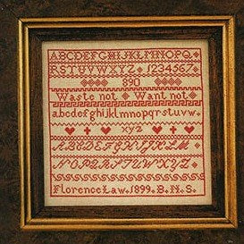 Florence Law 1899 Cross Stitch Chart by Hands Across the Sea