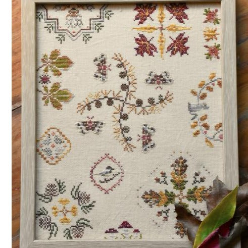Falling Leaves Cross Stitch Chart by Mojo Stitches
