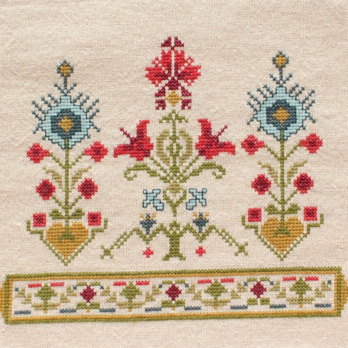 Evanthia Cross Stitch Kit by Avlea