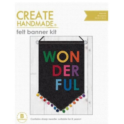 Felt Banner Kit by Create Handmade