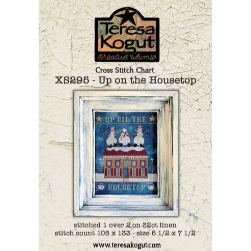 Up on The Housetop Cross Stitch Chart by Teresa Kogut