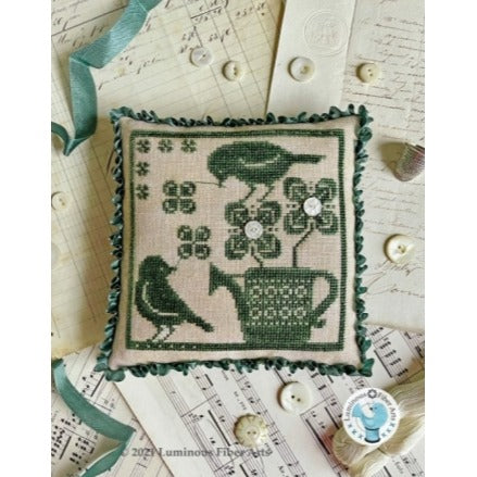 Gathering Clover by Luminous Fiber Arts