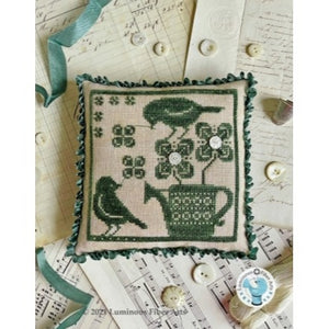 Gathering Clover by Luminous Fiber Arts