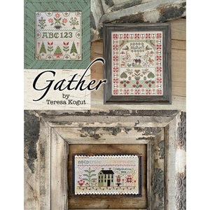 Gather Cross Stitch Book by Teresa Kogut