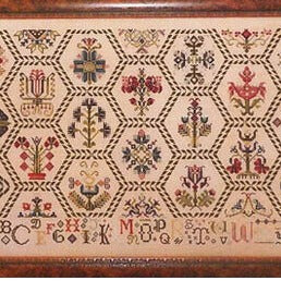 Parchment Tapestry Cross Stitch Chart by Rosewood Manor