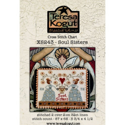 Soul Sisters Cross Stitch Chart by Teresa Kogut