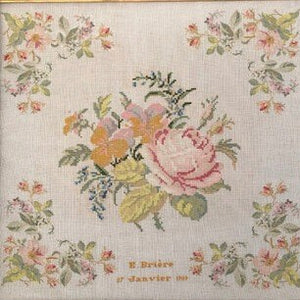Ernestine Briere 1909 Cross Stitch Chart by Reflets de Soie