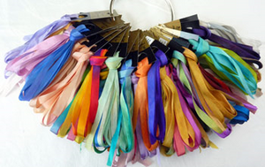 Colour Streams Silk Ribbon 7mm Hangsell (2m packs )