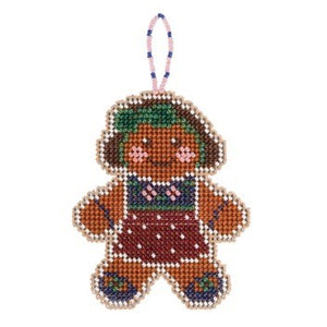 Gingerbread Lass 2021 Ornament Kit by Mill Hill
