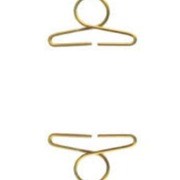 Bell Pull Ends Mini Brass 10cm