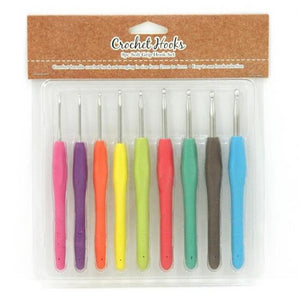 Crochet Hooks - Soft Grip Set of 9 by Crafters Choice