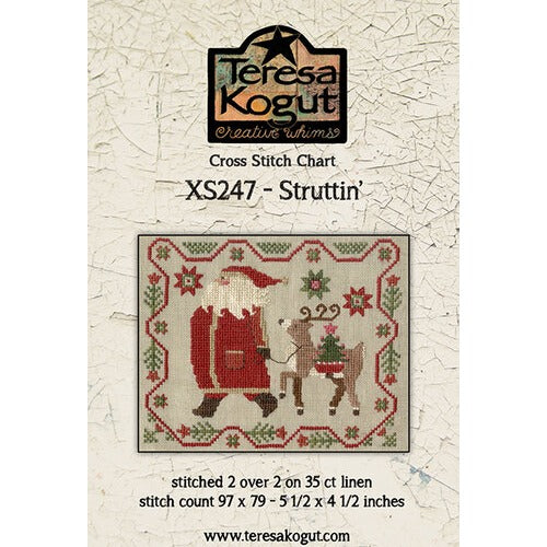 Struttin Cross Stitch Chart by Teresa Kogut