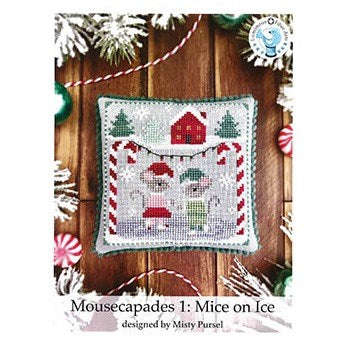 Mousecapades 1 Mice on Ice Cross Stitch Chart by Luminous Fiber Arts