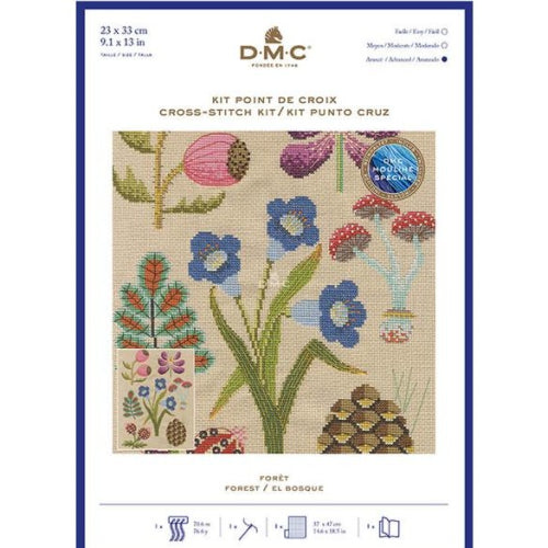 DMC Forest Counted Cross Stitch Kit