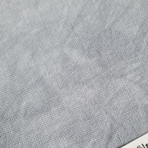 32CT Fiber On A Whim Hand Dyed Belfast Linen Fat Half Yard Slate