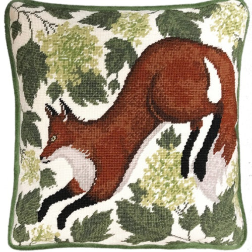 William Morris Spring Fox Tapestry Cushion Kit by Bothy Threads