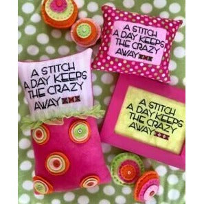 A Stitch A Day Keeps the Crazy Away by Amy Bruecken
