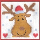 Moose My First Cross Stitch Kit by Permin