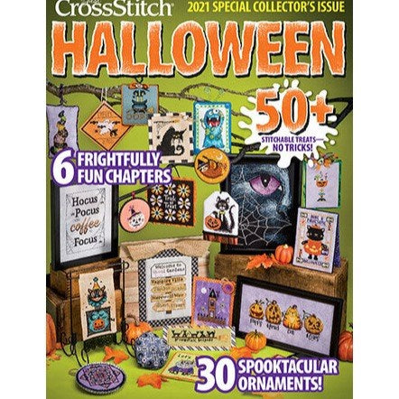 Just Cross Stitch Halloween magazine 2021