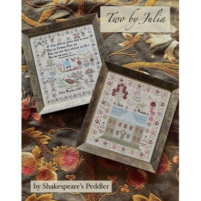 Two by Julia Cross Stitch Chart by Shakespeare's Peddler